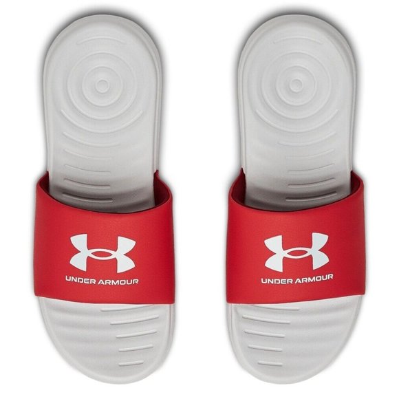 Under Armour Men's Sandals UA Ansa Fixed Strap Athletic Flip Flop Slide GRY 11 - Picture 3 of 13